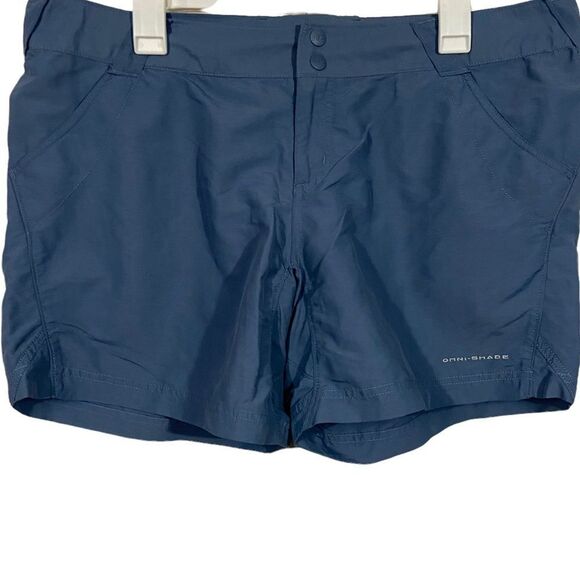 Columbia Slate Blue Outdoor Activewear Shorts - Picture 1 of 3